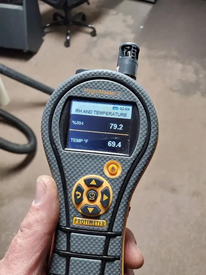 Moisture meter humidity assessment for Mold Remediation & Removal in Lansing